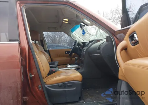 2017 Nissan Armada Platinum z USA, uszkodzony, nr VIN JN8AY2NE9H9705355